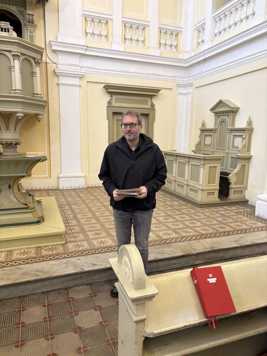 Návštěva evangelického kostela